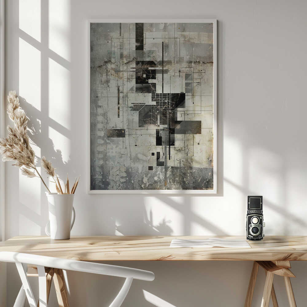 Wall art Geometric Illustration 06