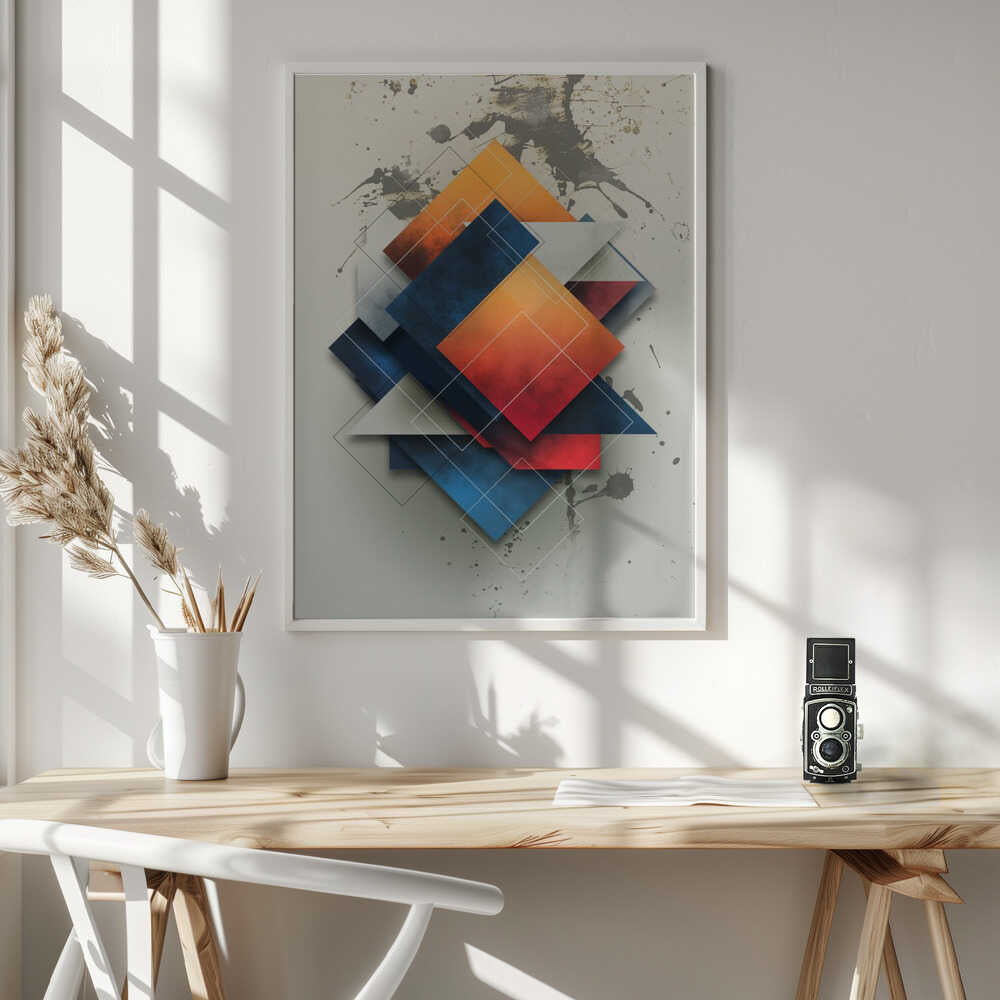 Wall art Geometric Vintage Art 16