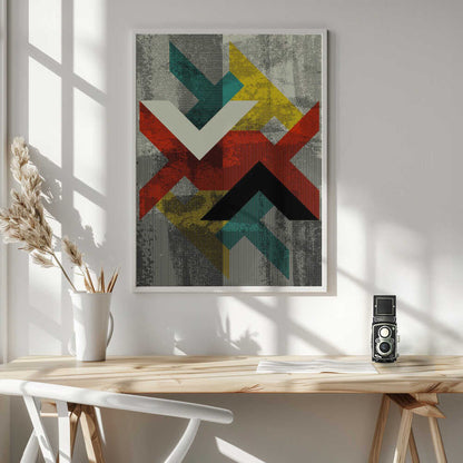 Wall art Abstract Geometric Pattern