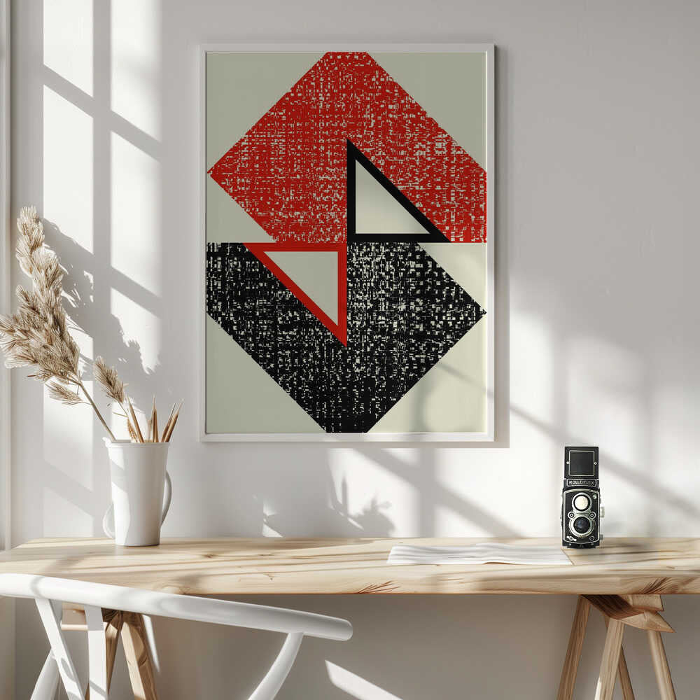 Wall art Geometric Contrast