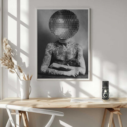 Wall art DISCO VINTAGE PORTRAIT
