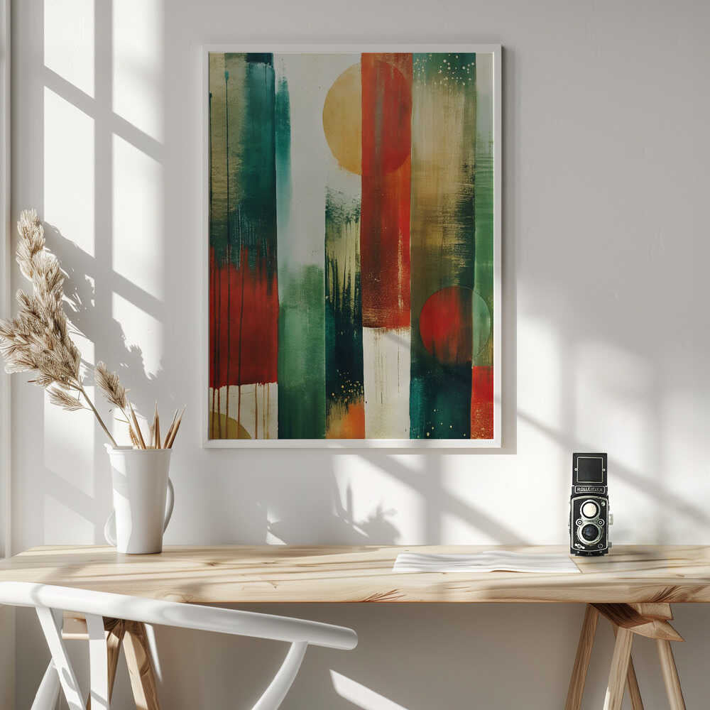 Wall art Chromatic Cascade