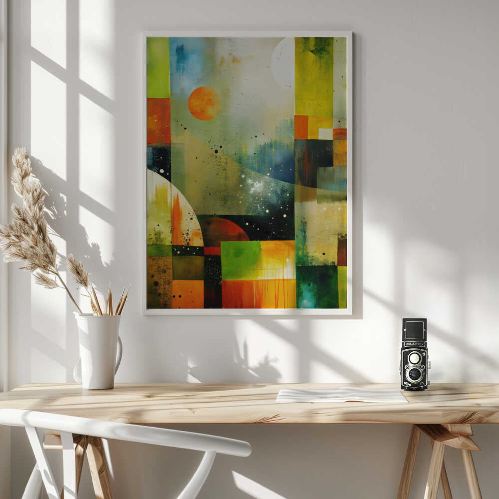 Wall art Ethereal Color Play