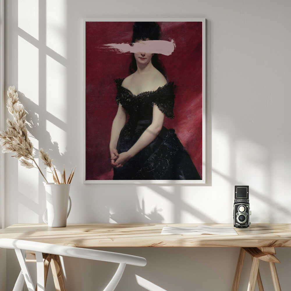 Wall art Blackdress3 Ratio2x3
