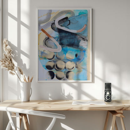 Abstract Art Canvas Print-wall-art-minimal-36X48