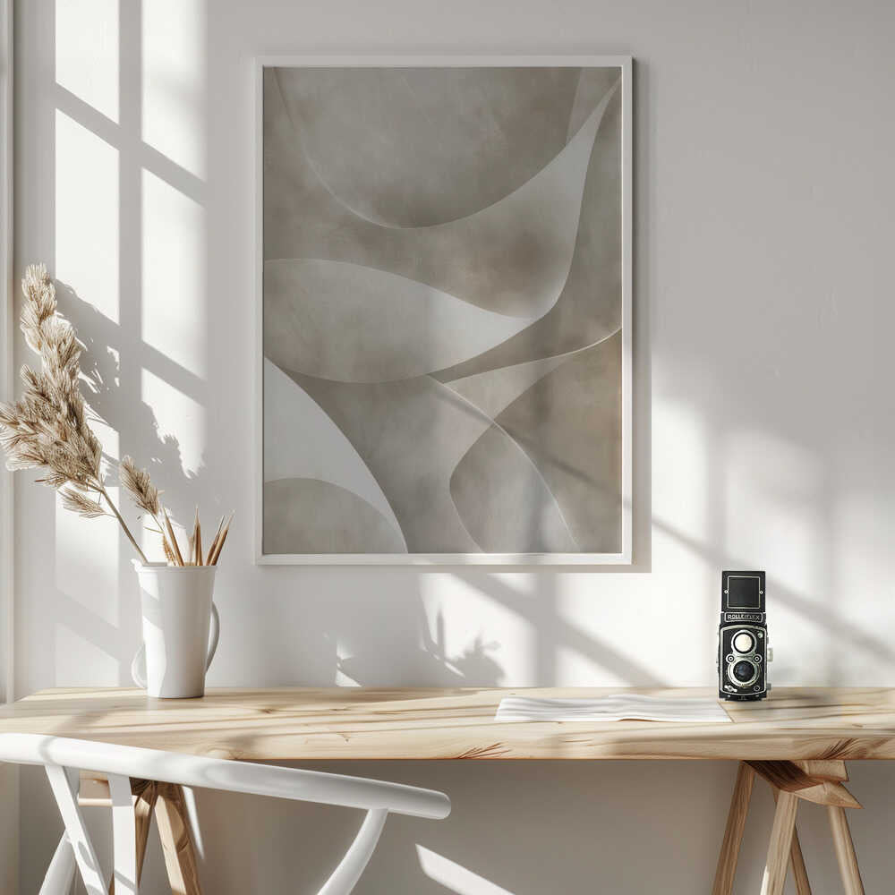 Wall art Green Abstract 7