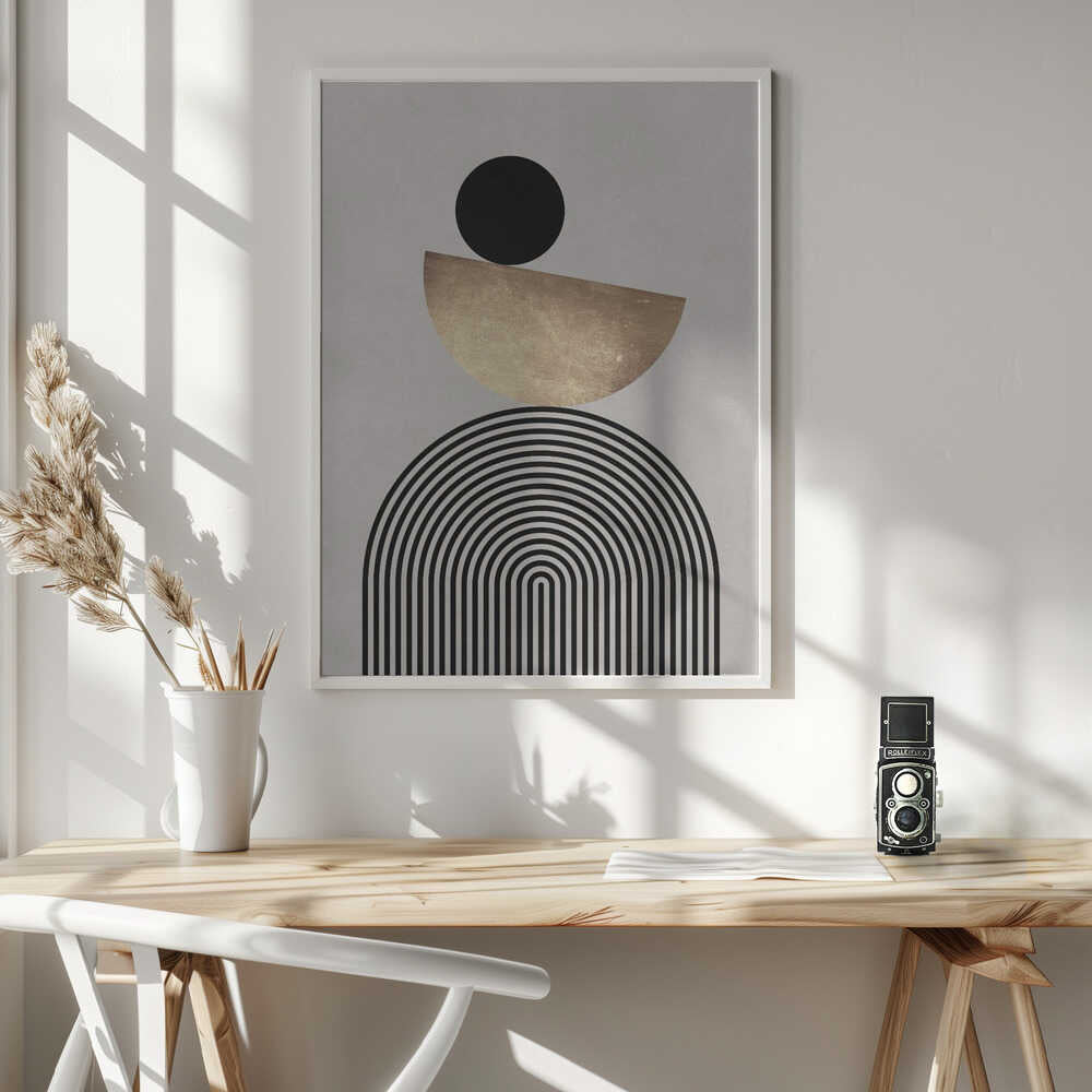 Wall art Lines and circles 20