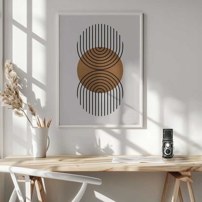 Wall art Art with circles 1