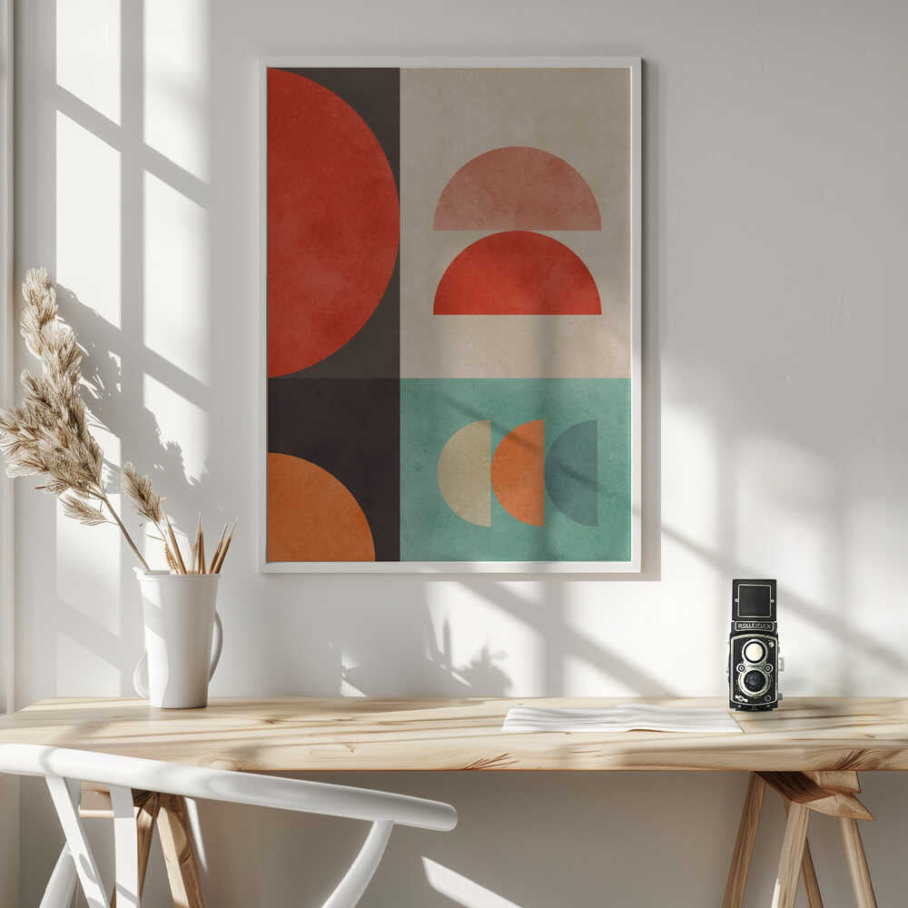 Wall art Circles in harmony 11