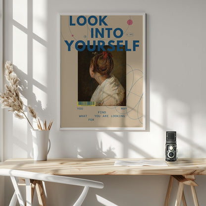 Wall art Look Into Yourself