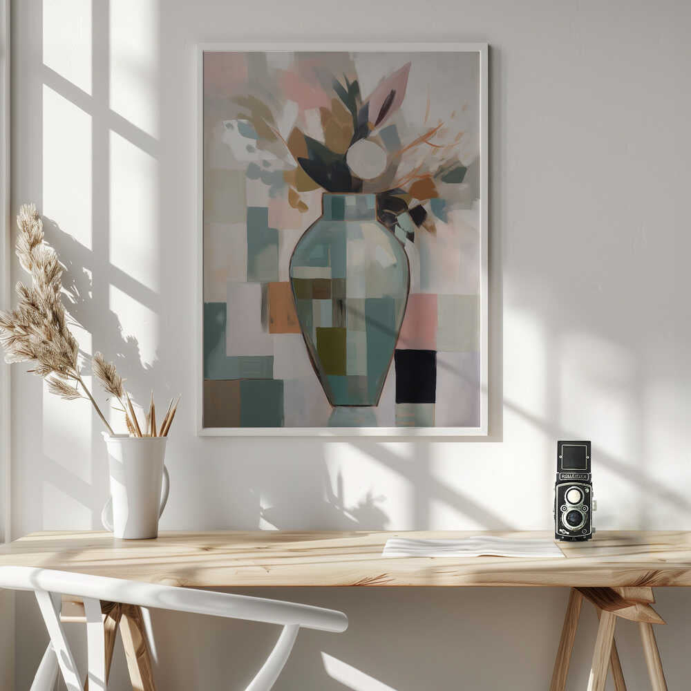 Wall art Abstract Vase