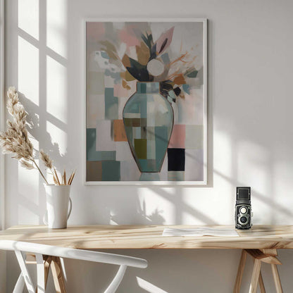 Wall art Abstract Vase