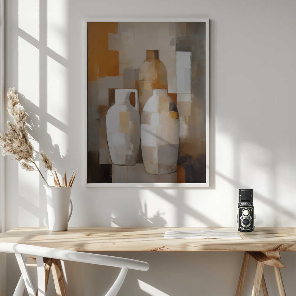 Wall art Abstract Vase