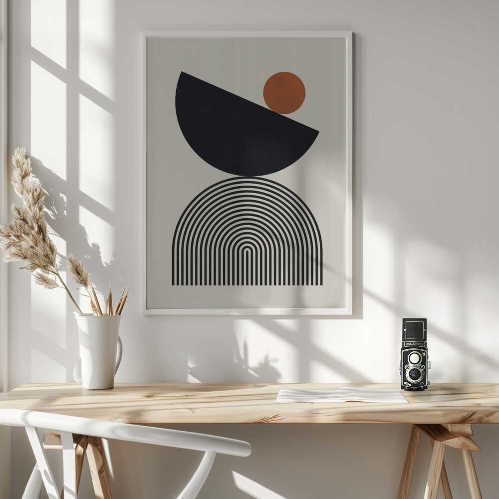 Wall art Balance and Curves