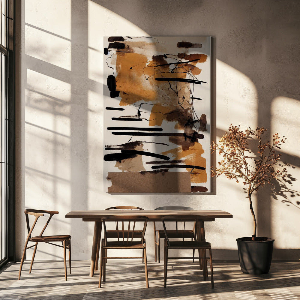 Rusty Machine Wall Artwork In White Floating Frame