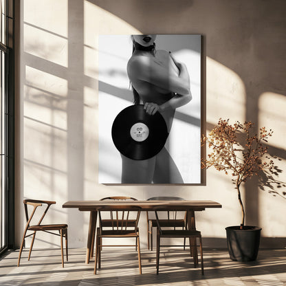  Raw Power Wall Artwork In Black Floating Frame