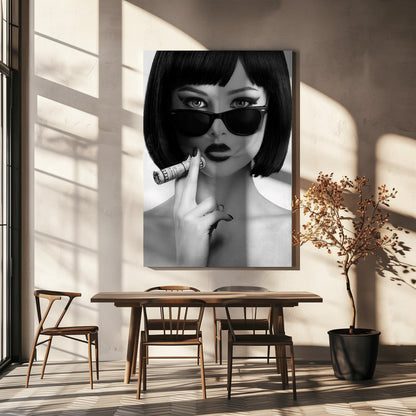  Smoke This Wall Artwork In Black Floating Frame