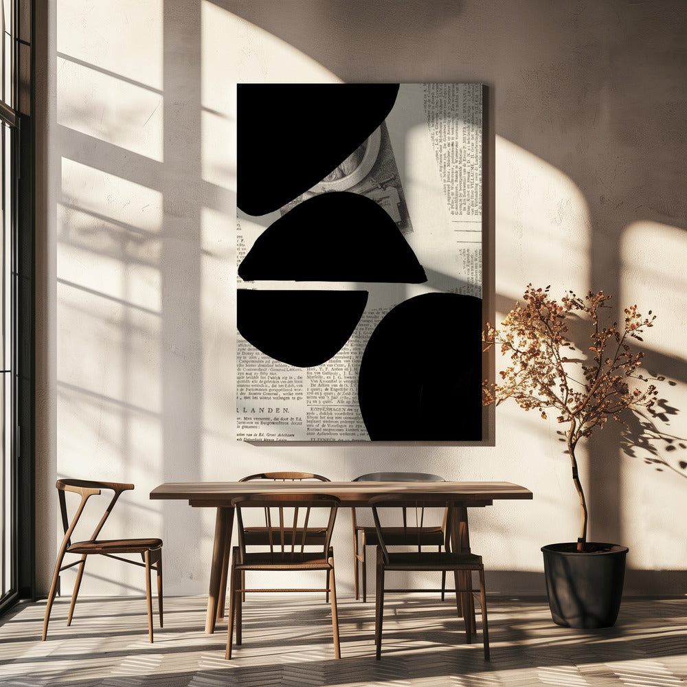  Abstract Paper VIII Wall Artwork In White Floating Frame