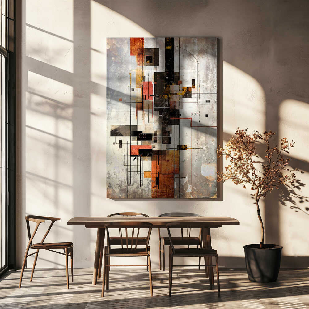 Wall art Geometric Illustration 04