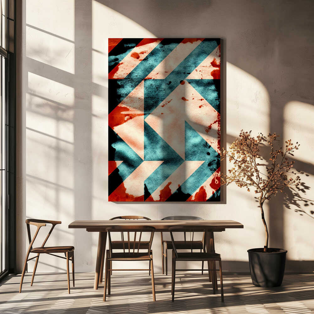 Wall art Abstract Geometric Shapes