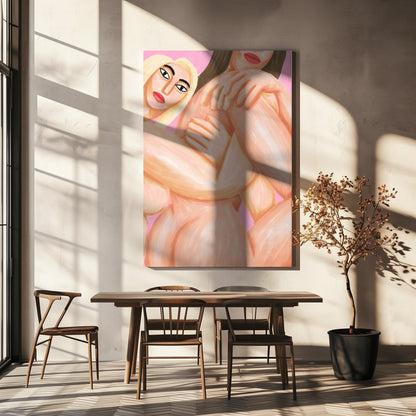  GateÃŒÂ Wall Artwork In White Floating Frame