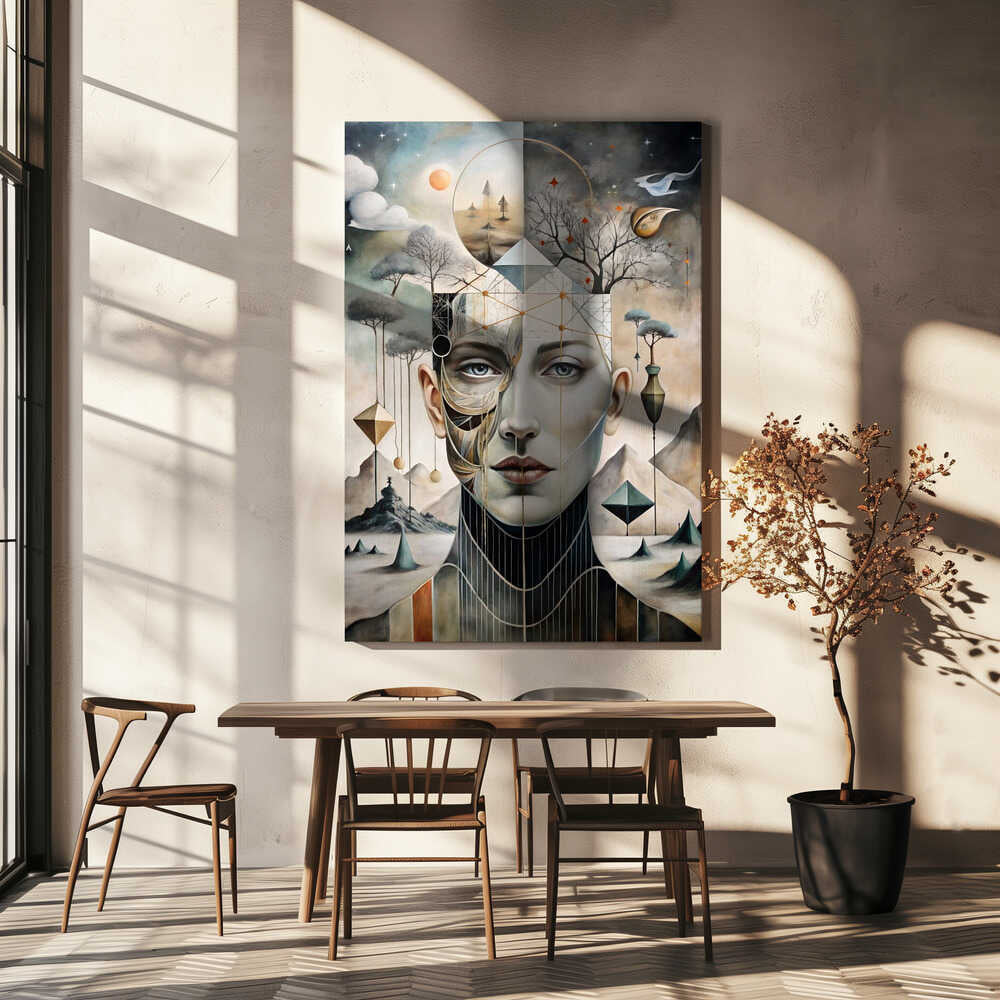 Wall art The Divided Self