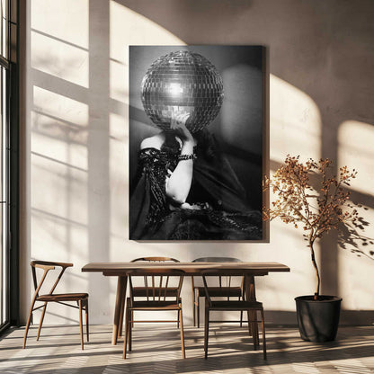 Wall art DISCO VINTAGE WOMAN