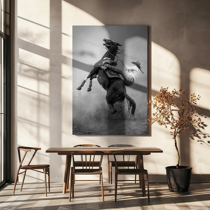  Startled Wall Artwork In White Floating Frame