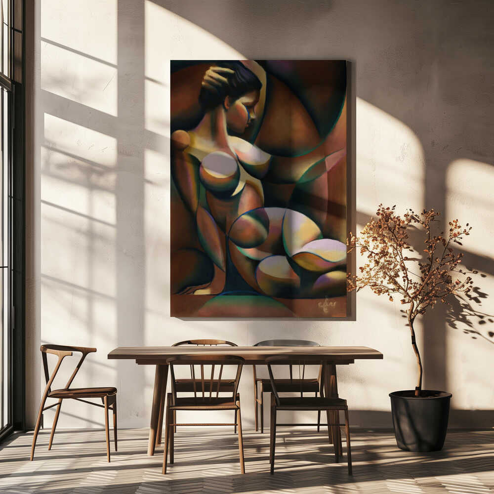 Wall art Golden Roundism - 03-03-21