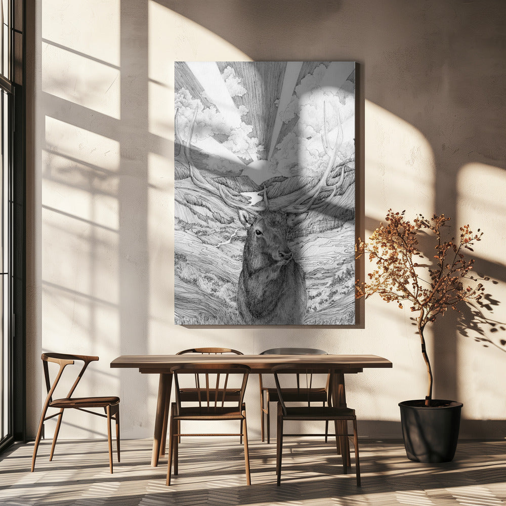  Rise With the Sun Original Wall Artwork In White Floating Frame