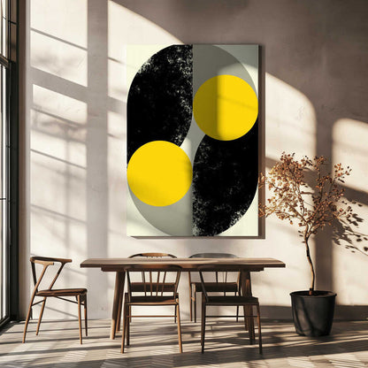 Wall art Duality in Motion