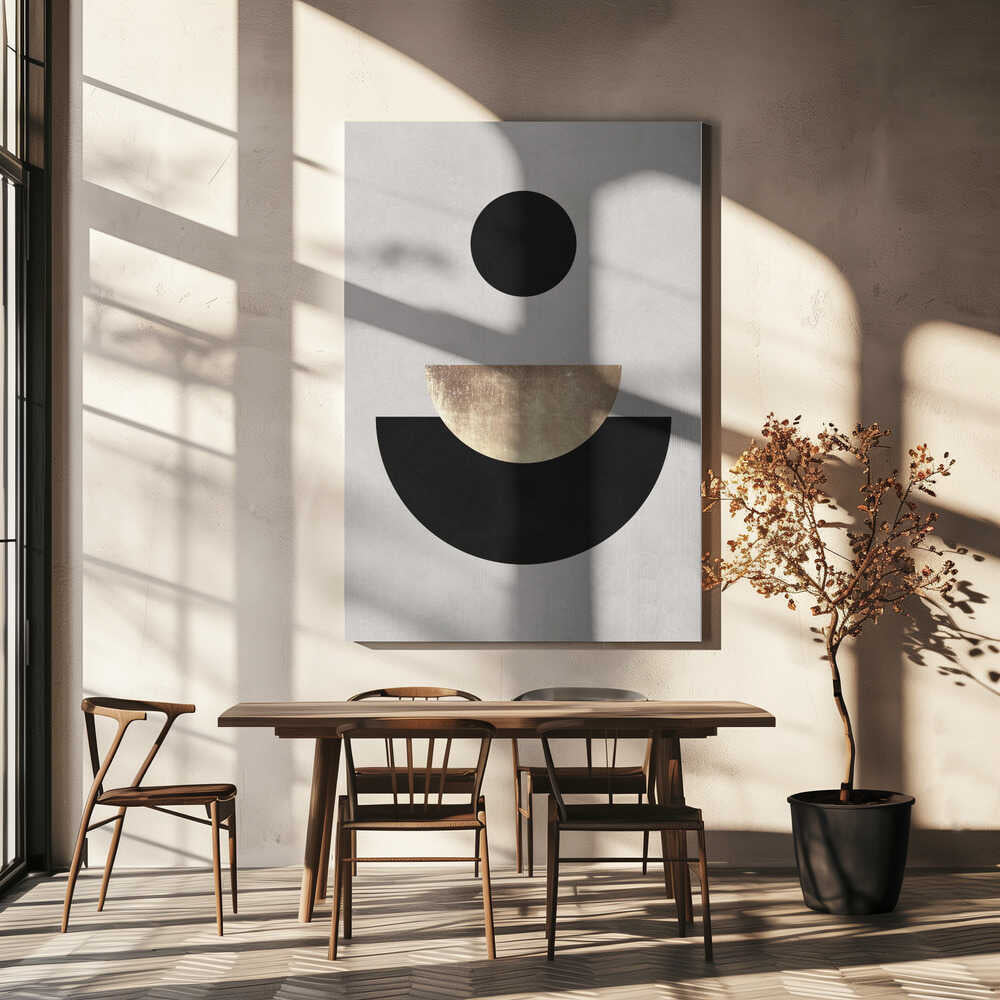 Wall art Lines and circles 24