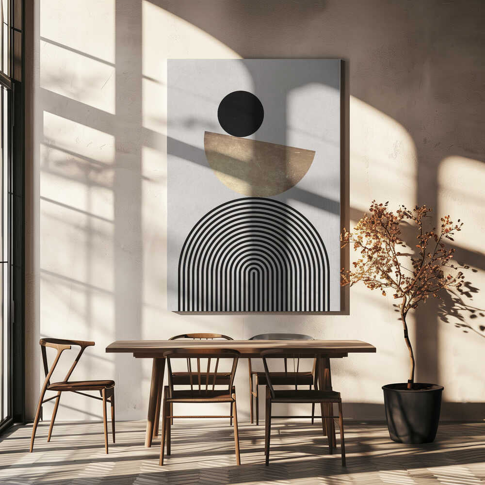 Wall art Lines and circles 20