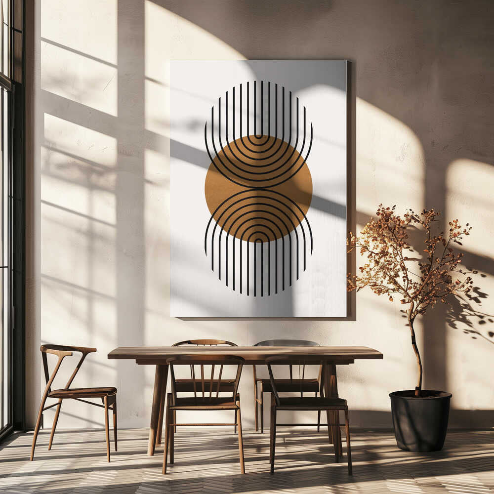 Wall art Art with circles 1