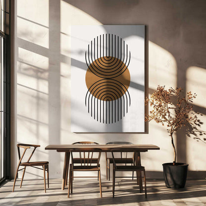 Wall art Art with circles 1