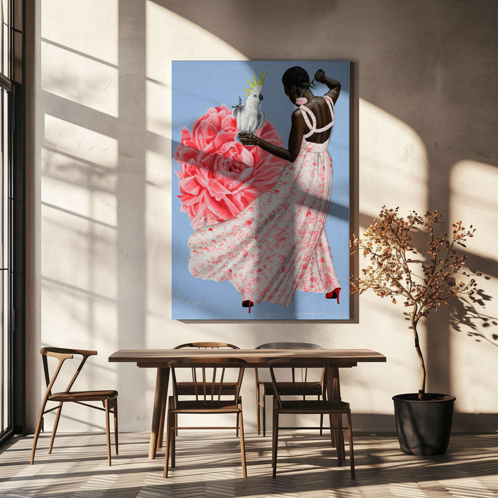 Artwork Weve Got a Good Thing Going36X48inches- Black Frame