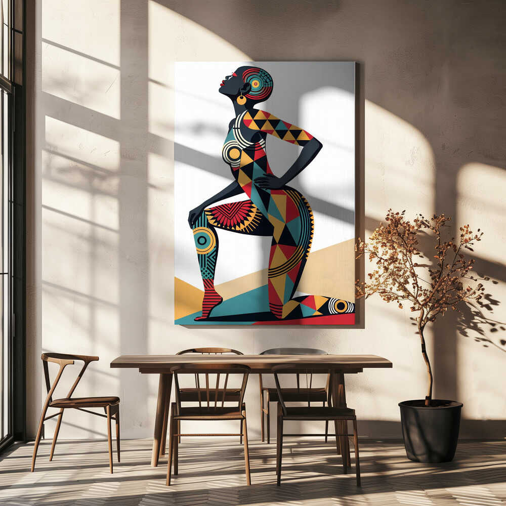 Wall art Ethnic Echoes