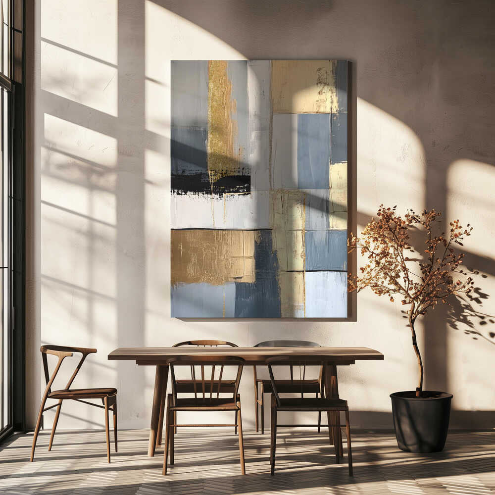 Wall art Golden Greys 1