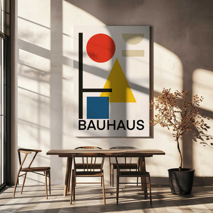 Wall art Geometric Bauhaus Design #2