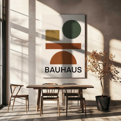 Wall art Bauhaus Geometric minimal 04