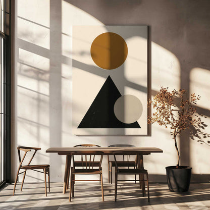 Wall art Minimalist geometric composition 03