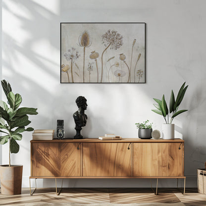  Growing old Wall Artwork In White Floating Frame