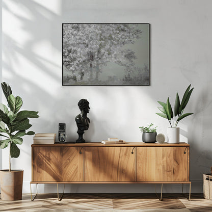  Spring Wall Artwork In White Floating Frame