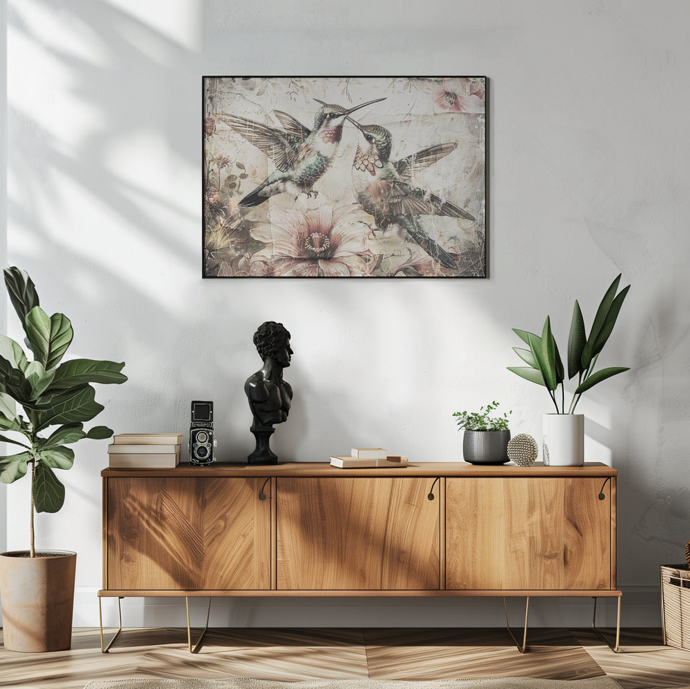  Bird Birds Animal Vintage Art Illustration Wallart 10 Wall Artwork In White Floating Fame