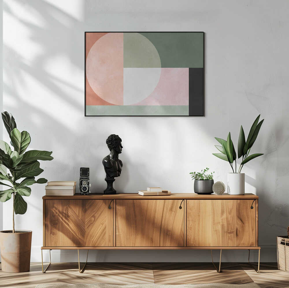 Wall art Geometric harmony 4