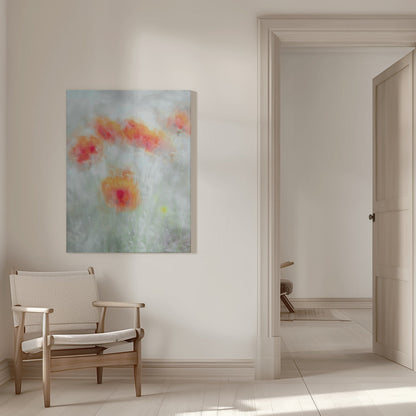  Red Corn Flowers Wall Artwork 0