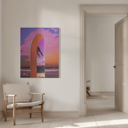 Wall art Portal Vaporwave
