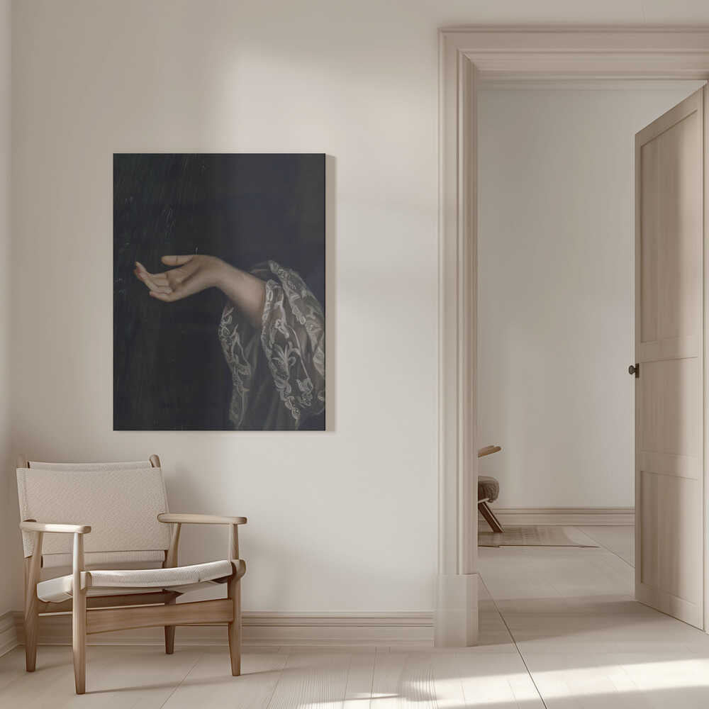 Wall art Detail Of Woman / Oil Painting