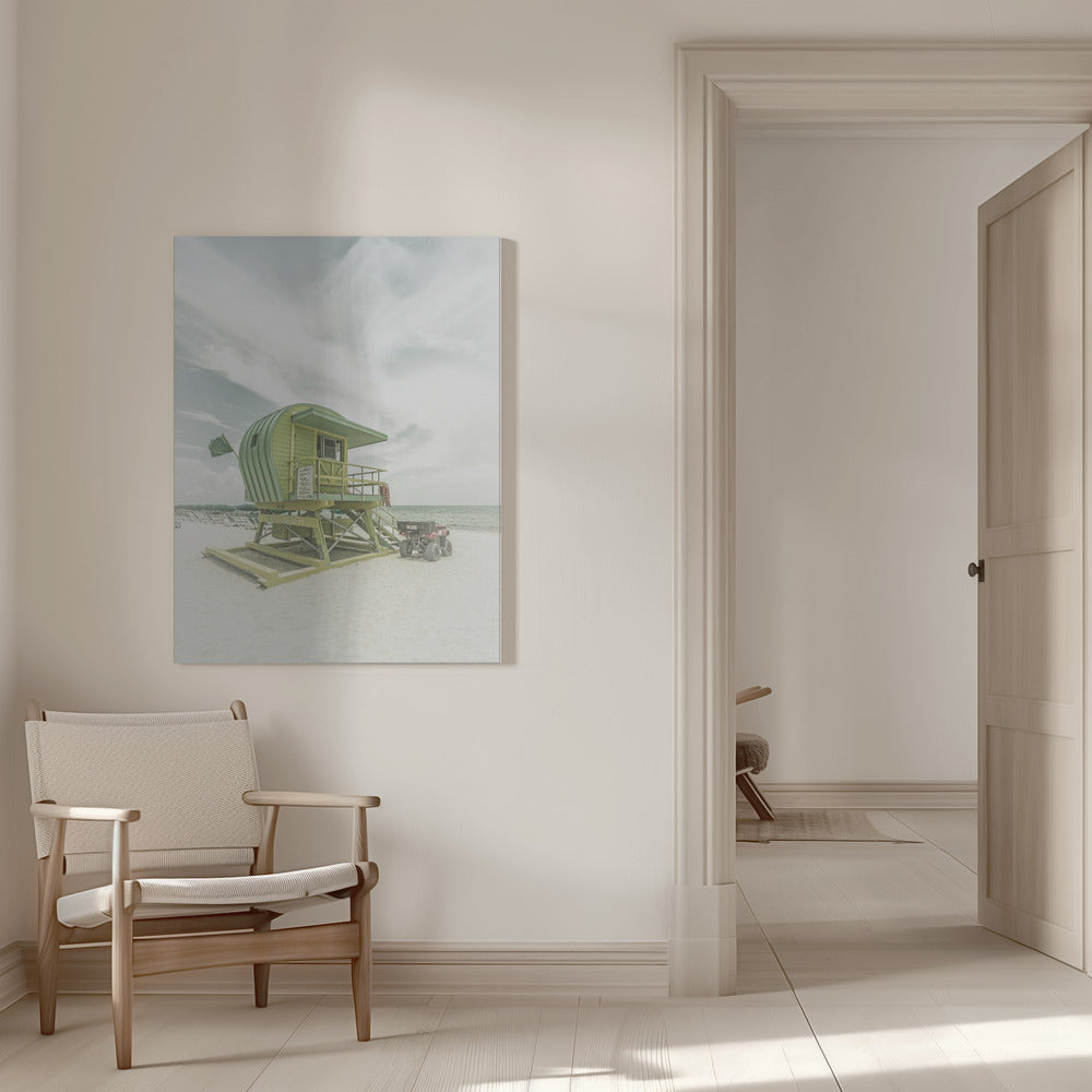  Vintage Florida Flair at Miami Beach Wall Artwork 0
