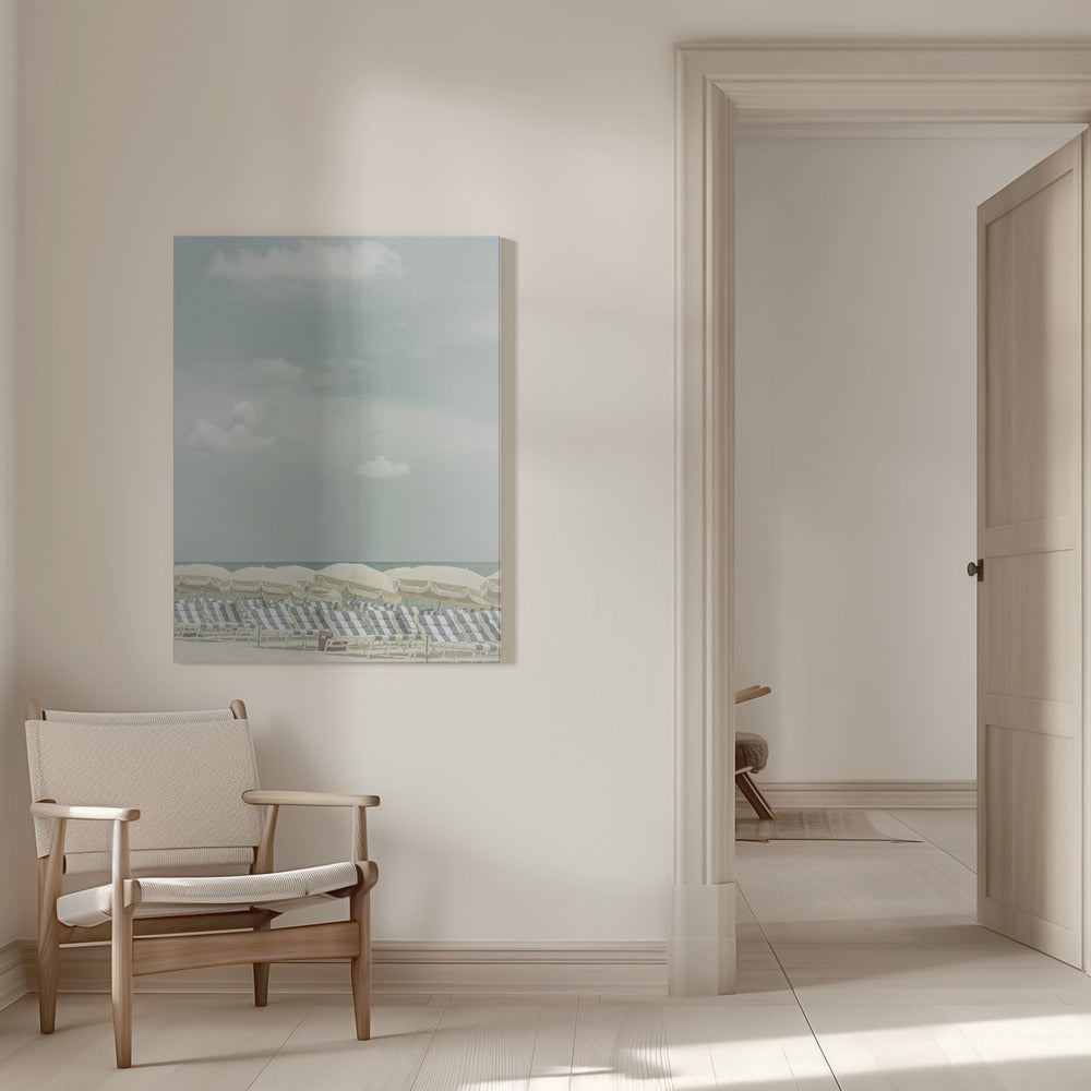  Vintage beach scene Wall Artwork 0